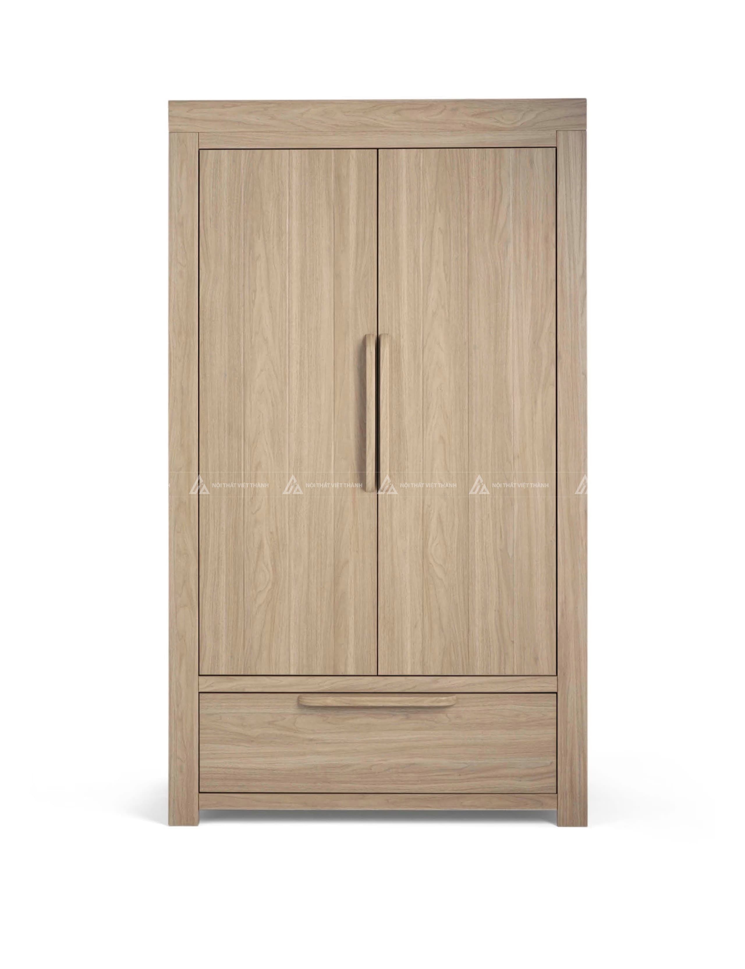 Tủ Quần Áo Trẻ Em Hiện Đại Thiết Kế Cánh Đôi Phối Tay Nắm Tinh Tế 5