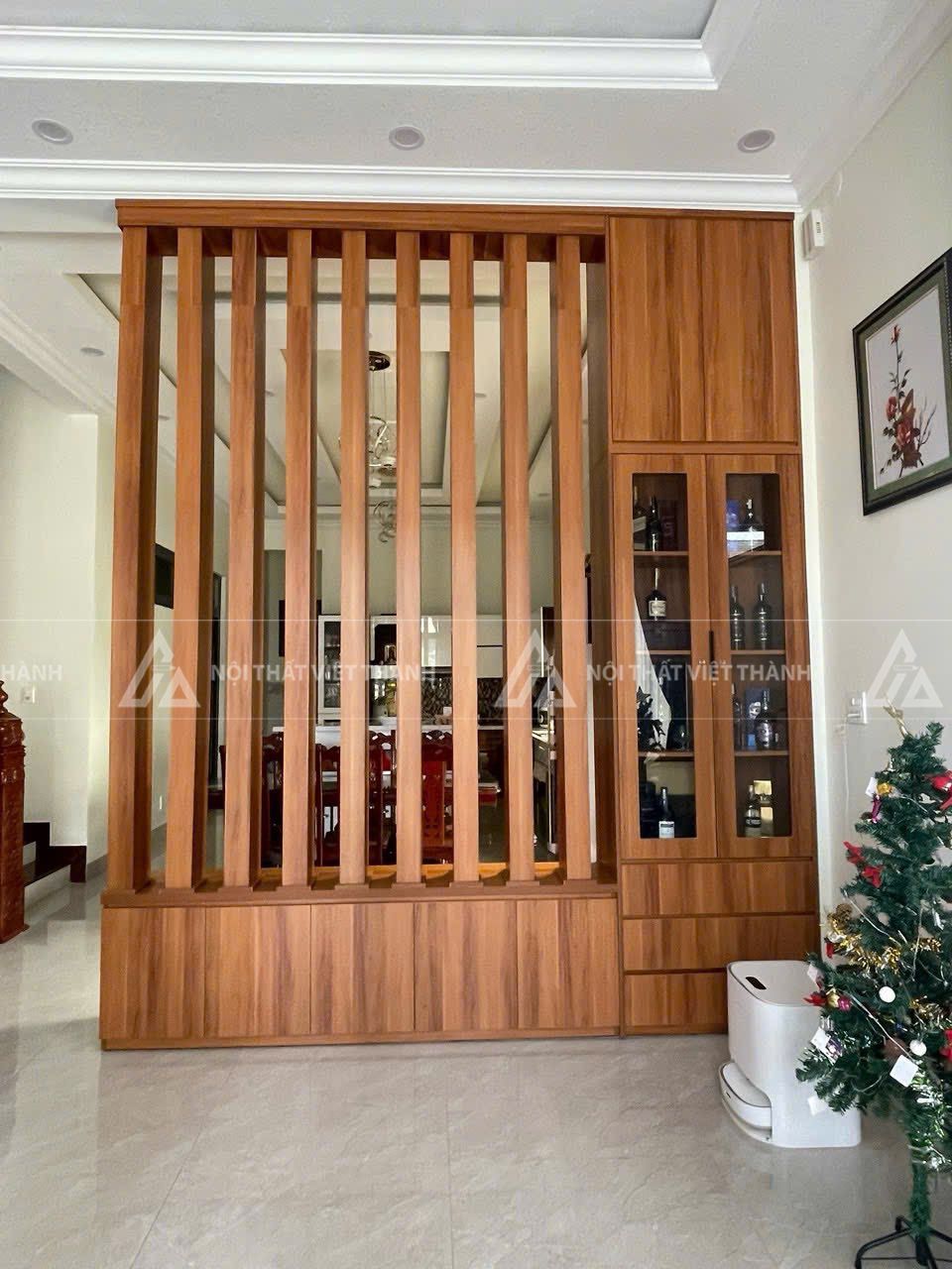 100+ Thiết kế vách ngăn phòng khách và bếp đẹp, sang trọng