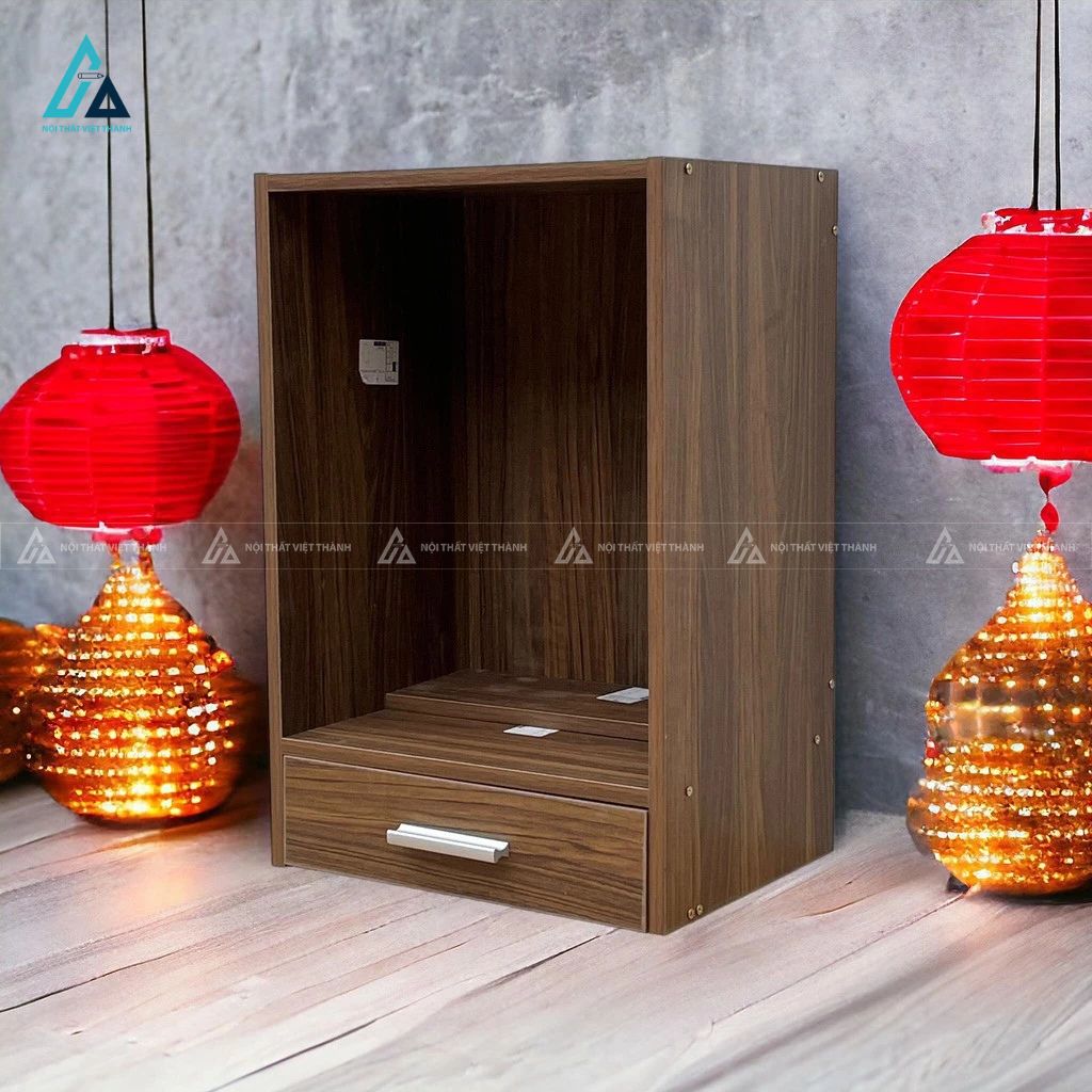Bàn Thờ Thần Tài Phật Bà Mini Hiện Đại Tích Hợp Ngăn Kéo 3