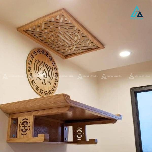 Bàn Thờ Treo Tường Tích Hợp Ngăn Để Đồ Tiện Lợi 1