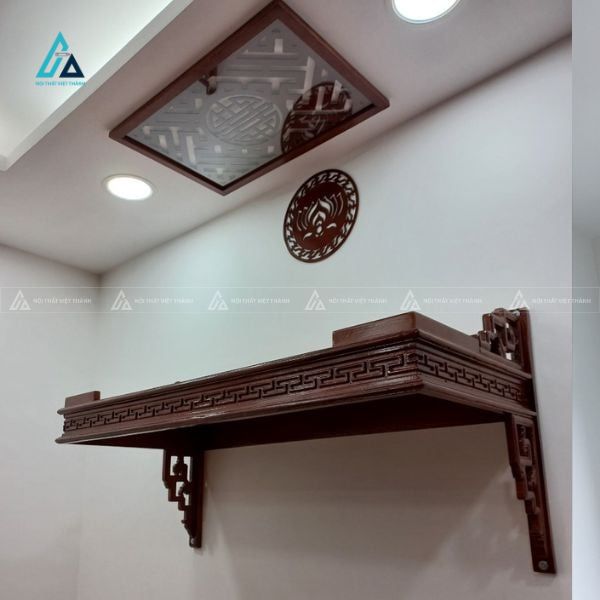 Bàn Thờ Treo Tường Chung Cư Hiện Đại Tiết Kiệm Diện Tích 1