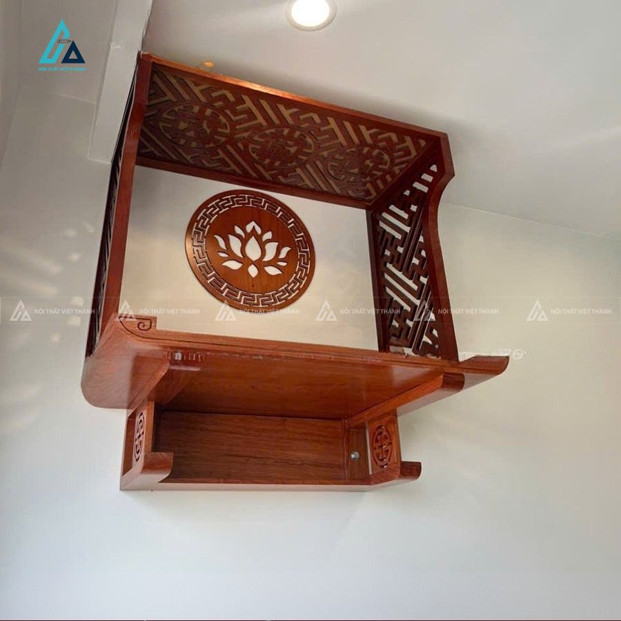 Bàn Thờ Treo Tường Kèm Vách Ngăn Cho Căn Hộ Chung Cư 2
