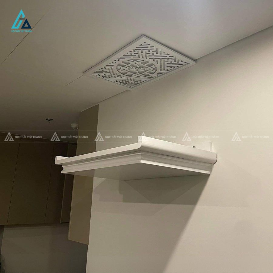 Bàn Thờ Treo Tường Thiết Kế Không Chân Hiện Đại Tinh Tế 1