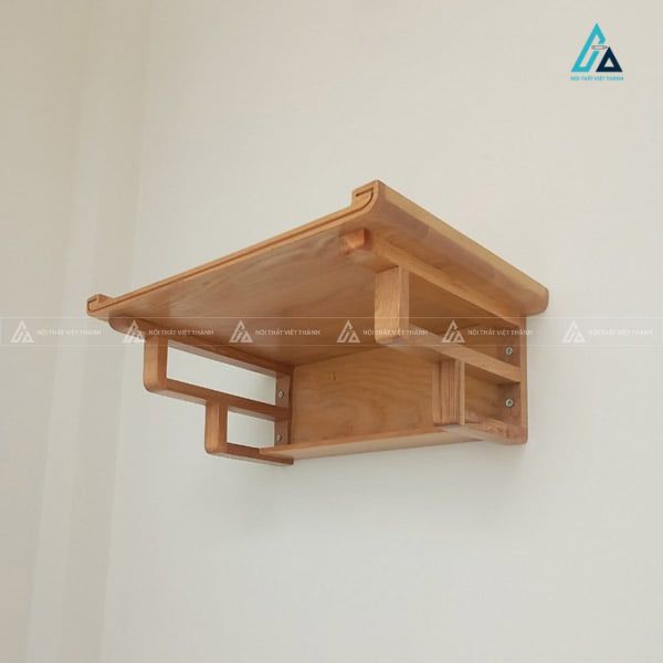 Bàn Thờ Treo Tường Thiết Kế Chân Hộp Rỗng Tối Giản 2