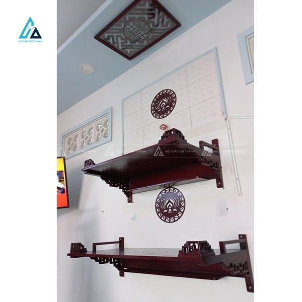 Bàn Thờ Treo Tường Hai Cấp Tách Rời Giật Cấp Cho Nhà Phố 3