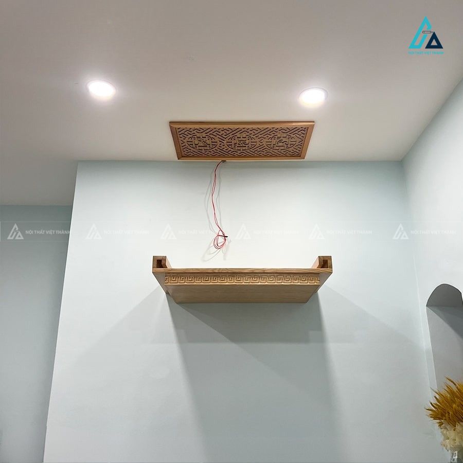 Bàn Thờ Treo Tường Thiết Kế Không Chân Hiện Đại Tinh Tế 3