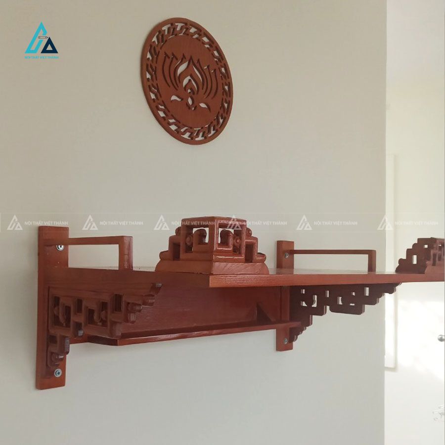 Bàn Thờ Treo Tường Chân Thang Có Thanh Chắn Bảo Vệ 3