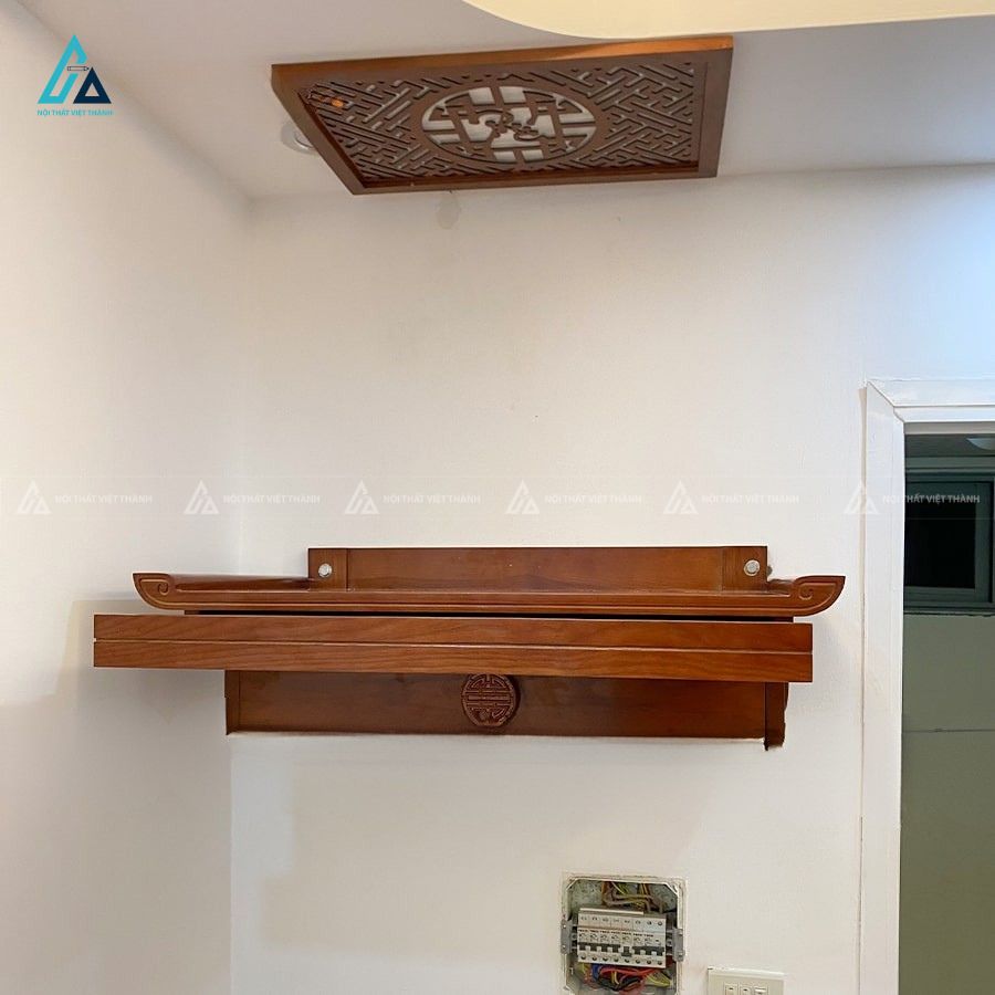 Bàn Thờ Treo Tường Hộc Kéo Thông Minh Cho Nhà Chung Cư 4
