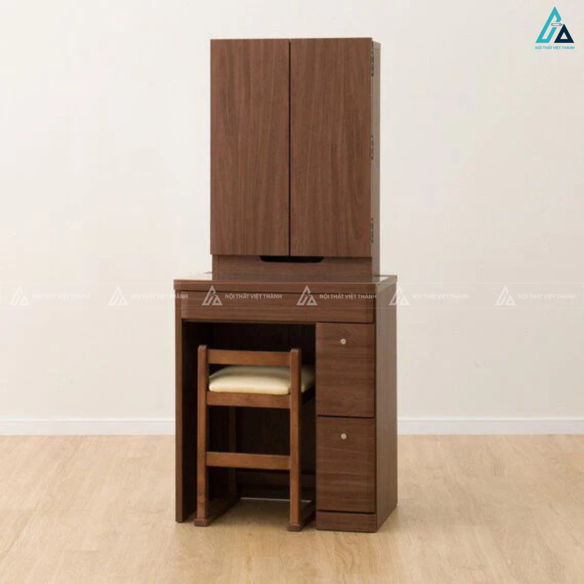 Bàn trang điểm gương ba mặt thiết kế sang trọng tiện nghi 5