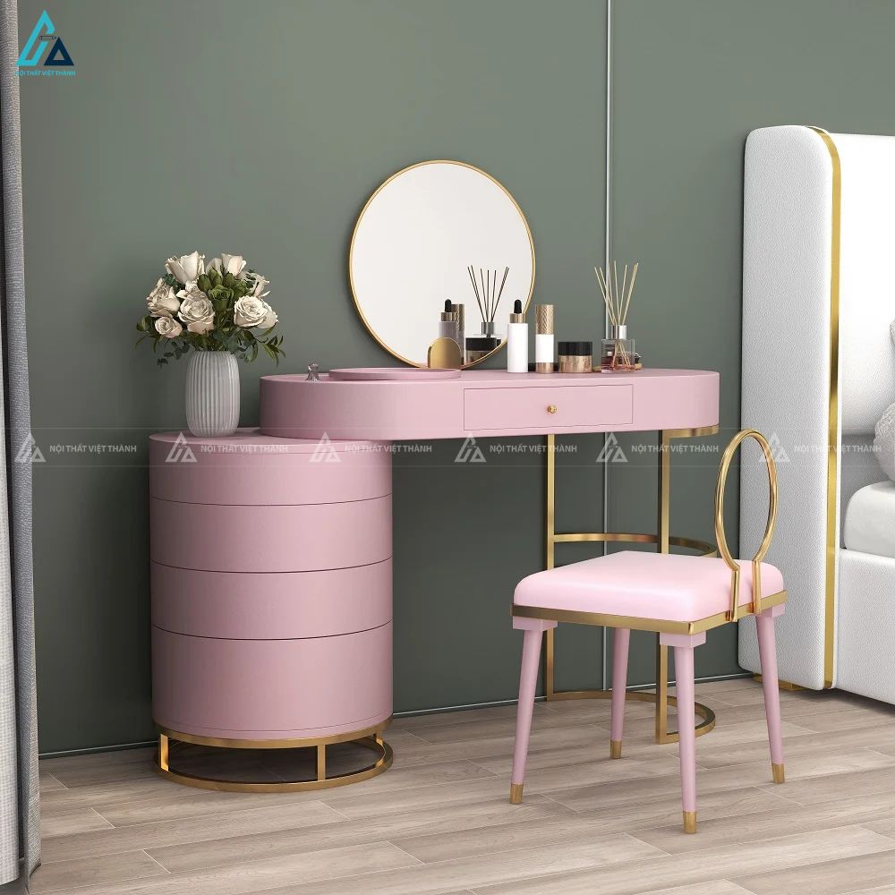 Bàn trang điểm hiện đại nhiều ngăn kéo lưu trữ thông minh 3