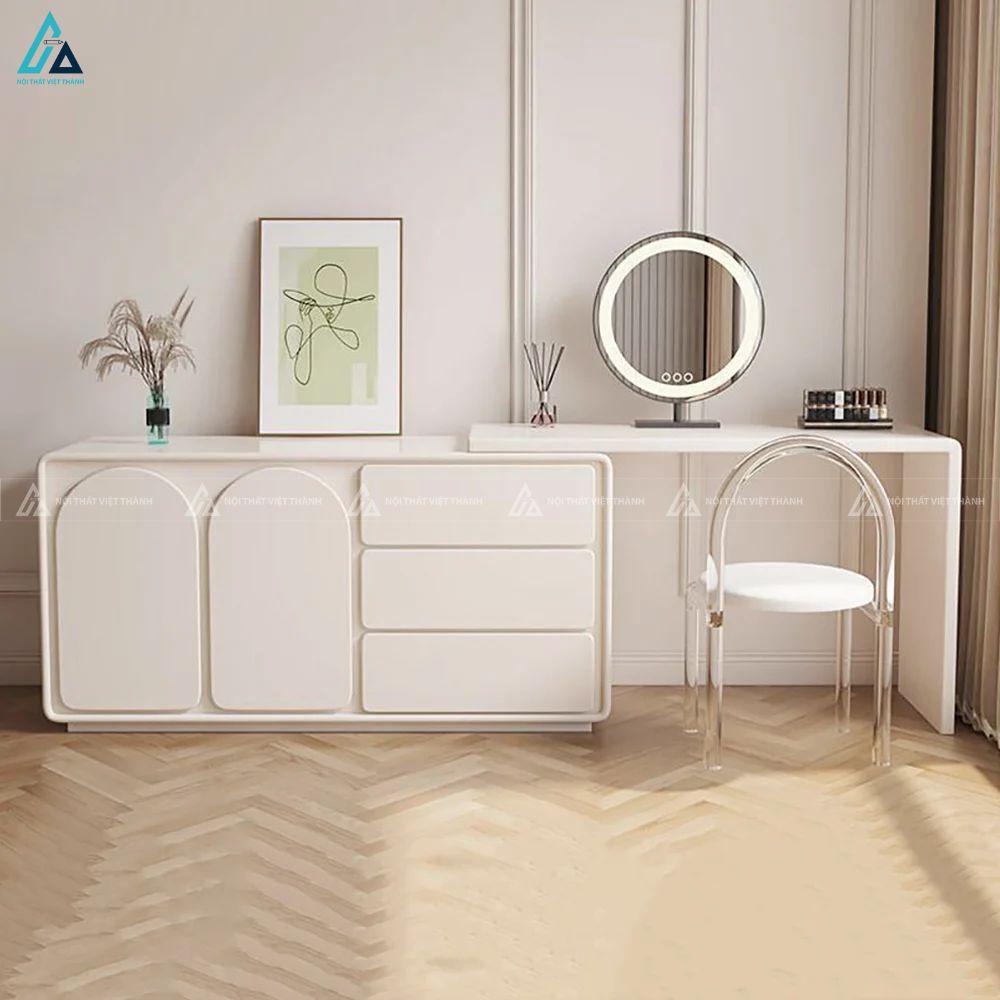 Bàn trang điểm hiện đại nhiều ngăn kéo lưu trữ tiện lợi 3