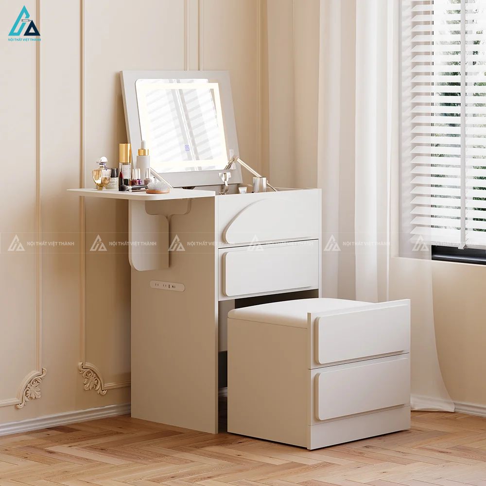 Bàn trang điểm thông minh gấp gọn đa năng tiết kiệm diện tích 6