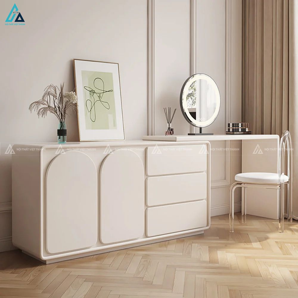 Bàn trang điểm hiện đại nhiều ngăn kéo lưu trữ tiện lợi 6