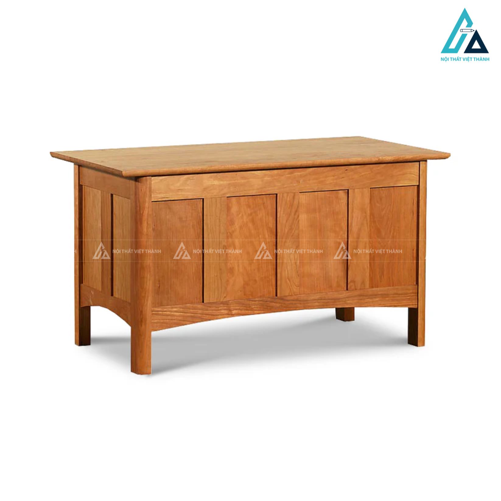 Bộ giường tủ gỗ tự nhiên truyền thống cho phòng ngủ ấm cúng 2
