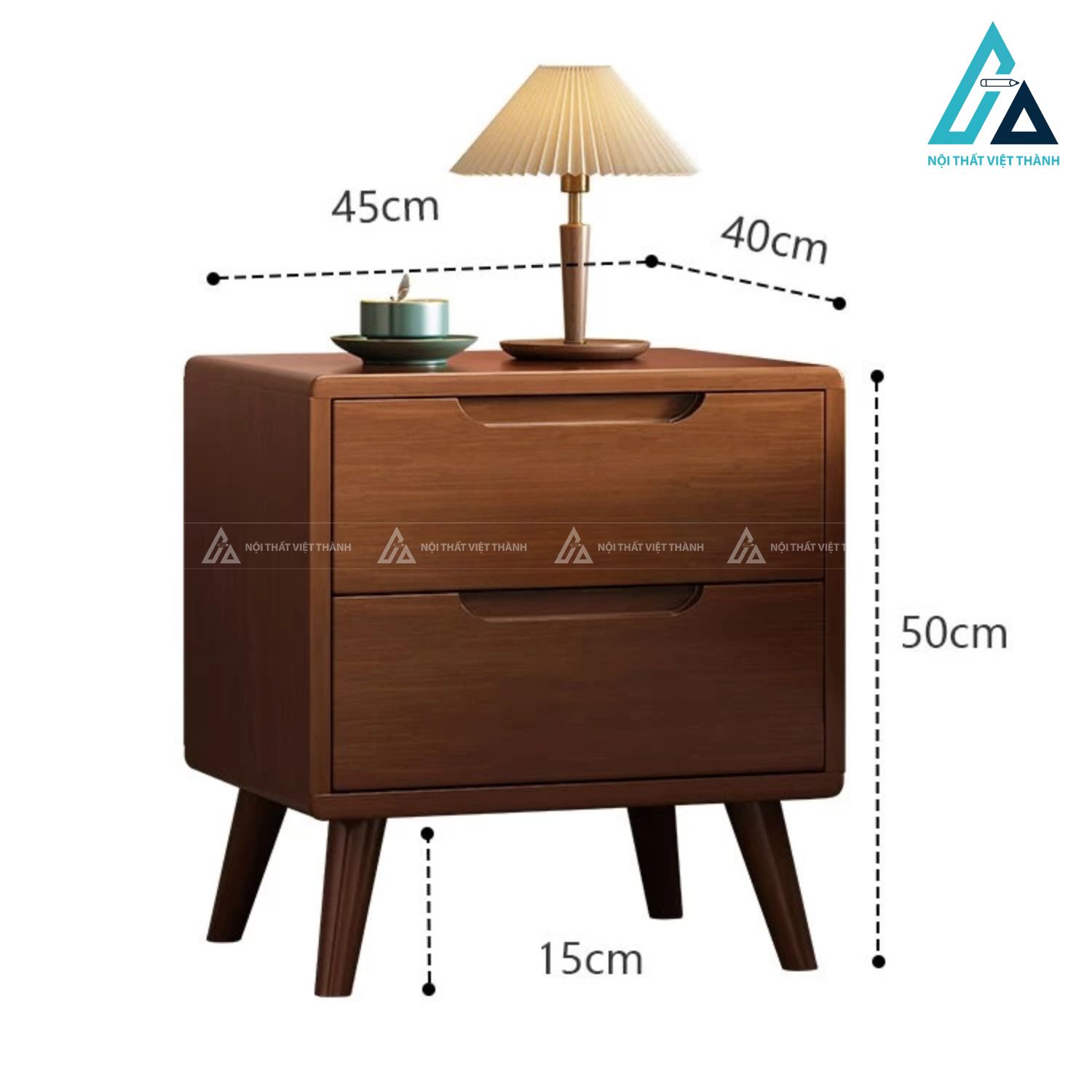 Combo phòng ngủ gỗ tự nhiên phối cánh tủ mây đan phong cách 3