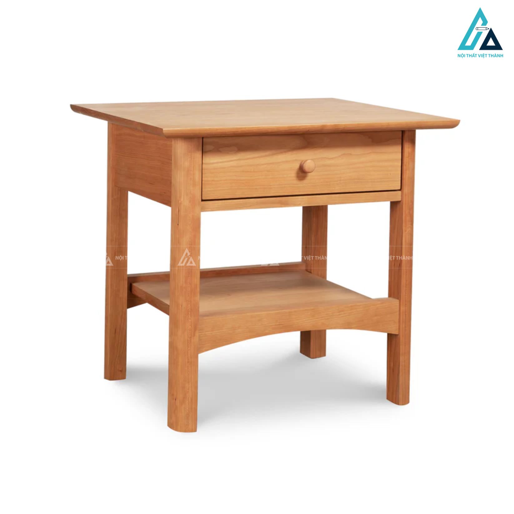 Bộ giường tủ gỗ tự nhiên truyền thống cho phòng ngủ ấm cúng 4