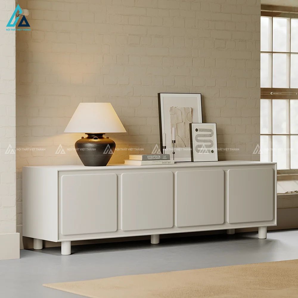 Kệ tivi gỗ công nghiệp kiểu dáng hiện đại tối giản sang trọng 3