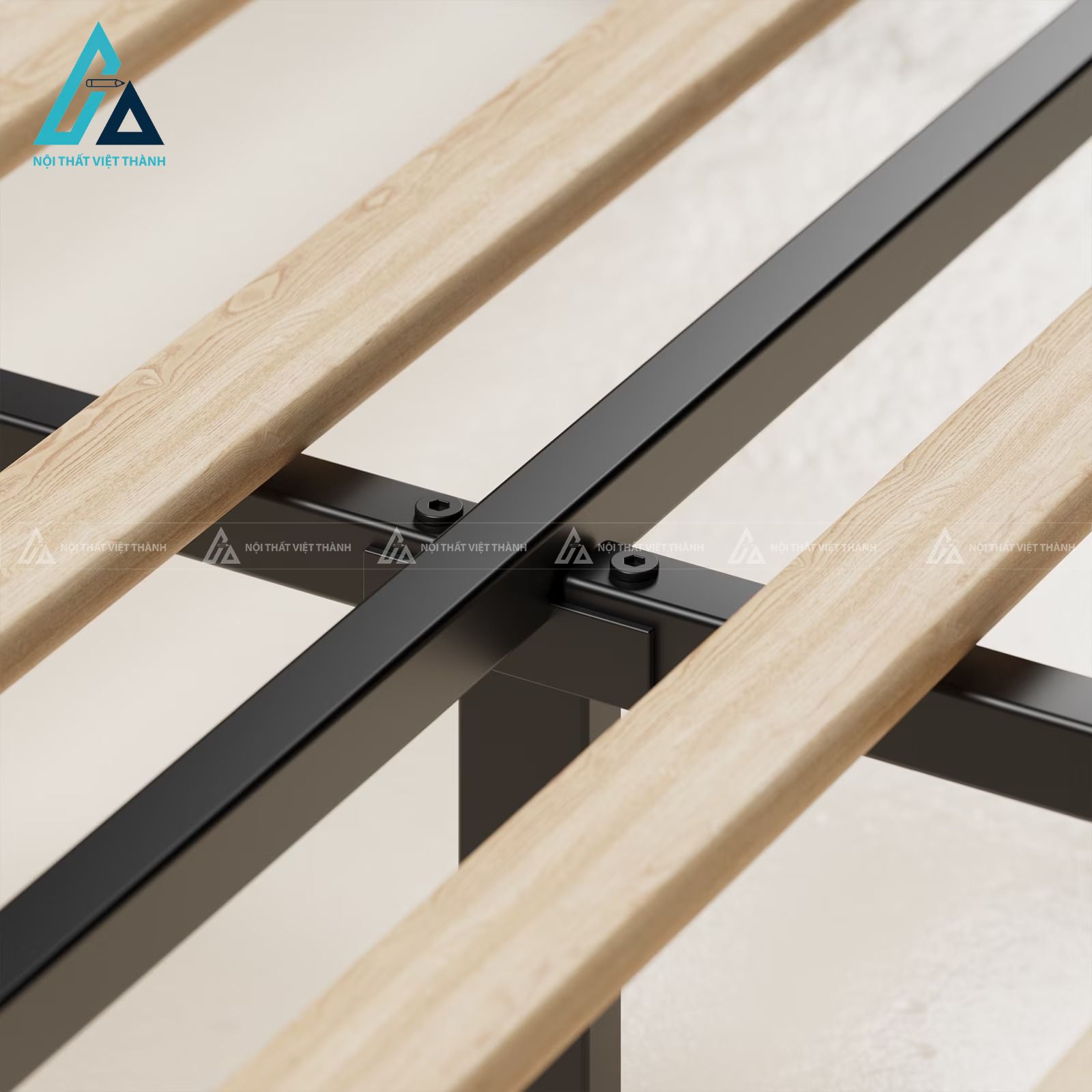 Combo nội thất phòng ngủ đa năng tích hợp hệ tủ kệ lưu trữ thông minh 1