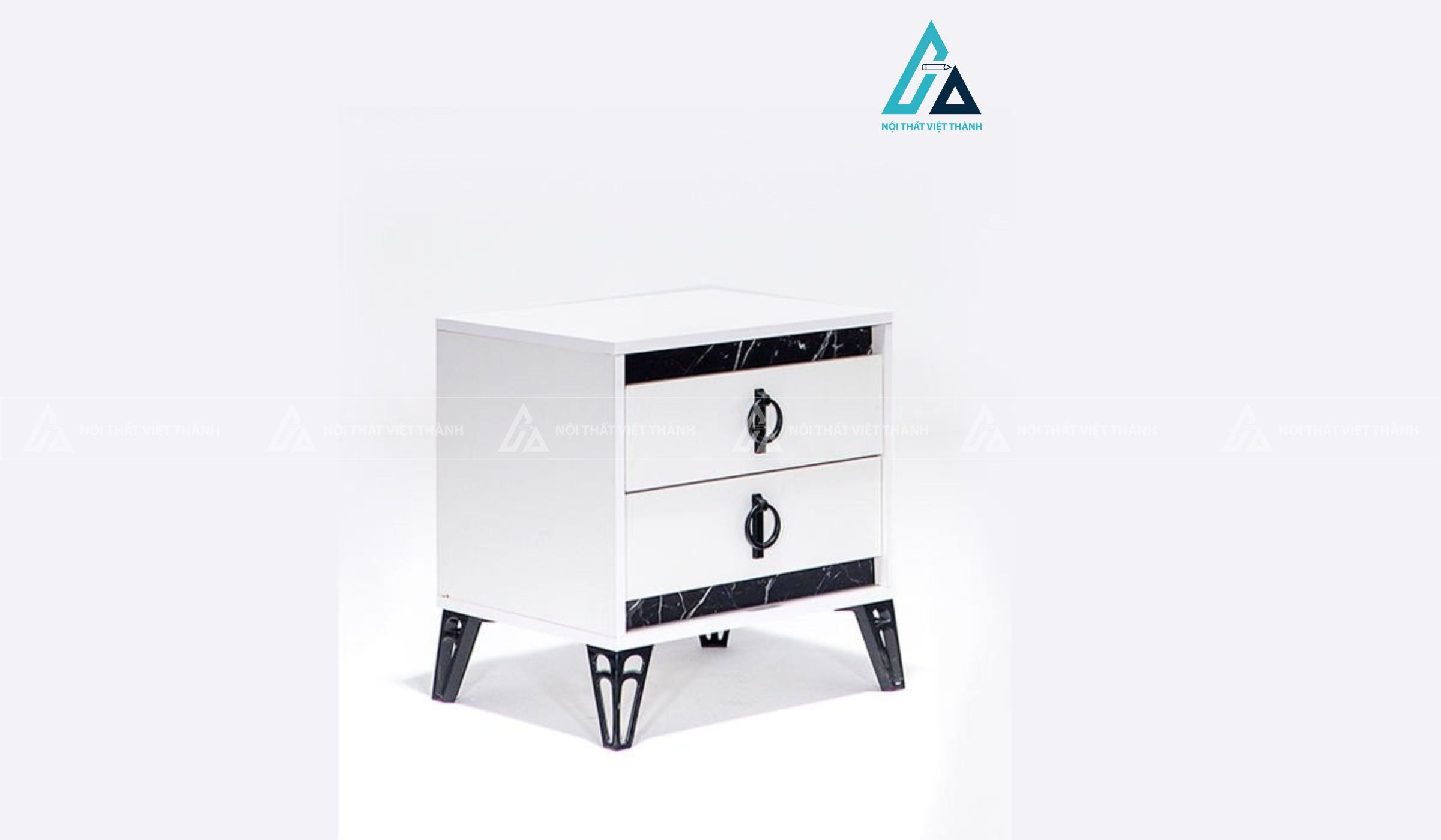Combo phòng ngủ thiết kế tủ áo cánh gương và bàn phấn hiện đại 1