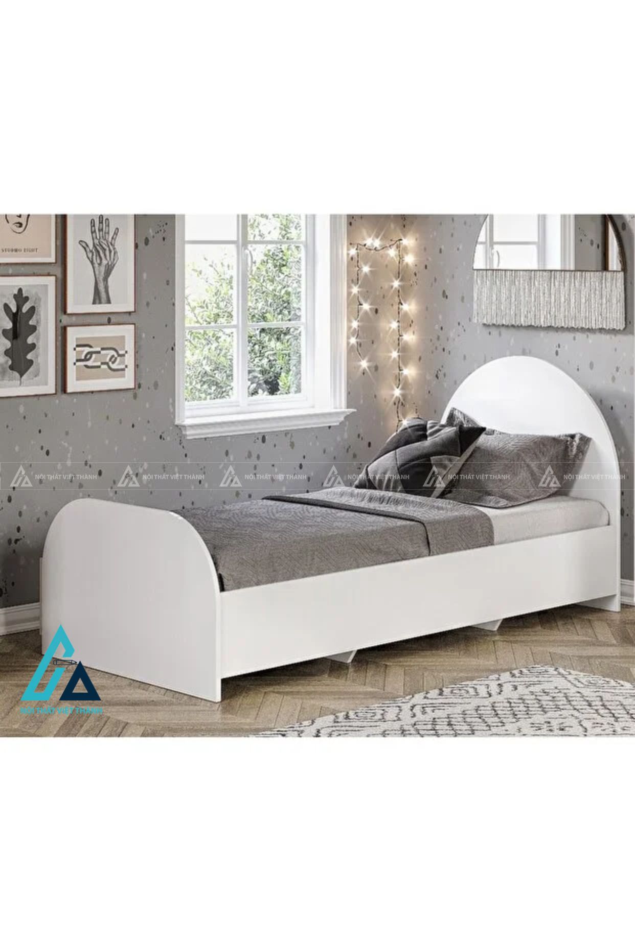 Combo phòng ngủ gỗ tích hợp tủ quần áo và bàn phấn trang điểm 2