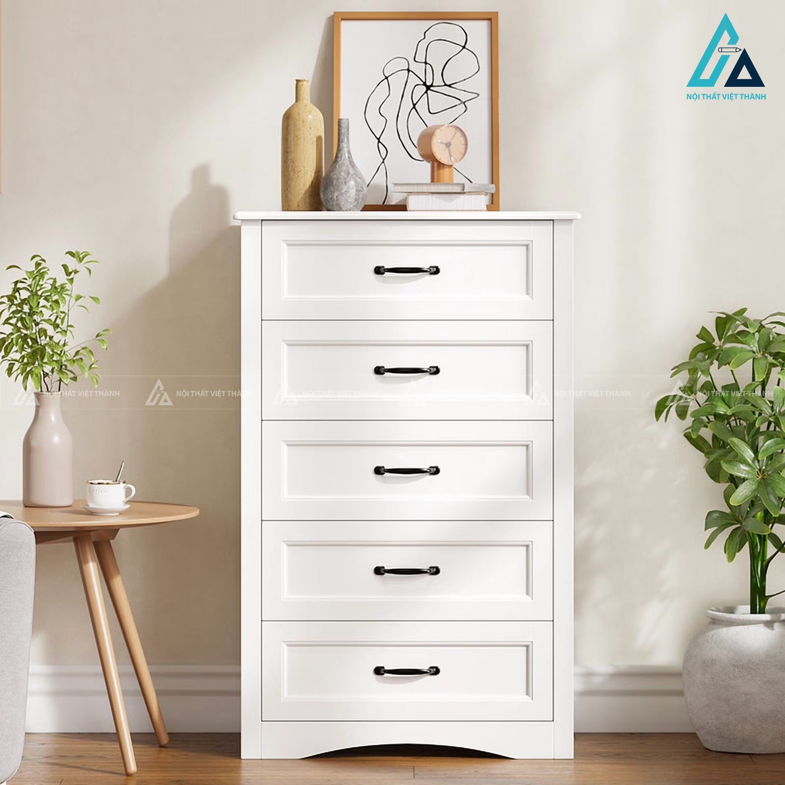 Combo phòng ngủ hiện đại tích hợp đèn led đầu giường tiện nghi 3