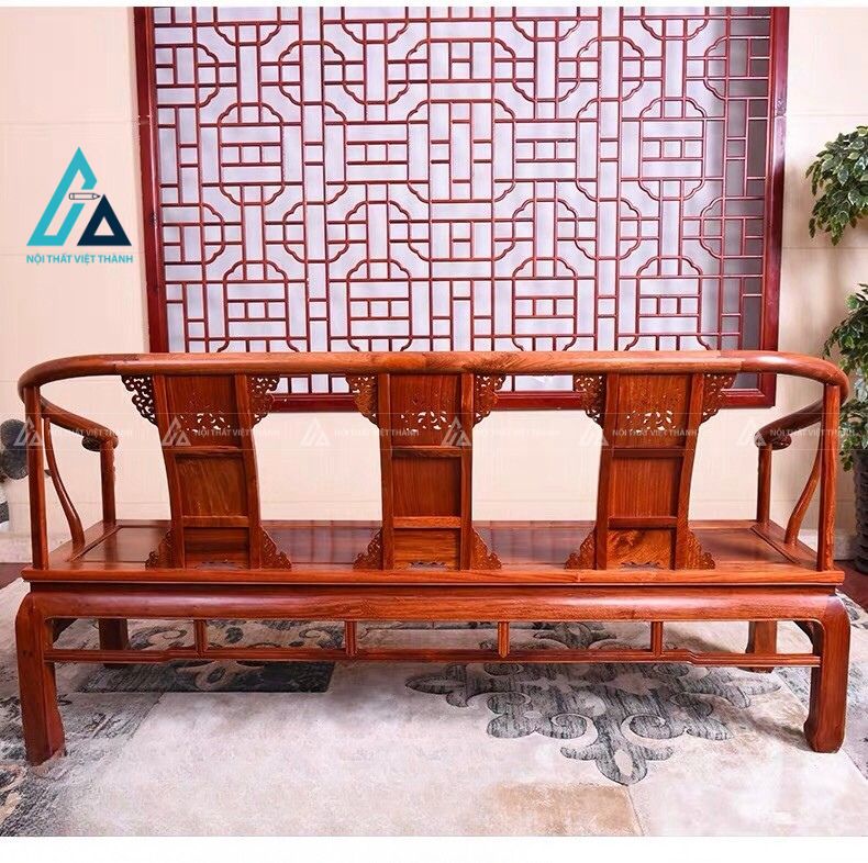 Bộ bàn ghế salon gỗ thiết kế sang trọng cho phòng khách đẹp 1