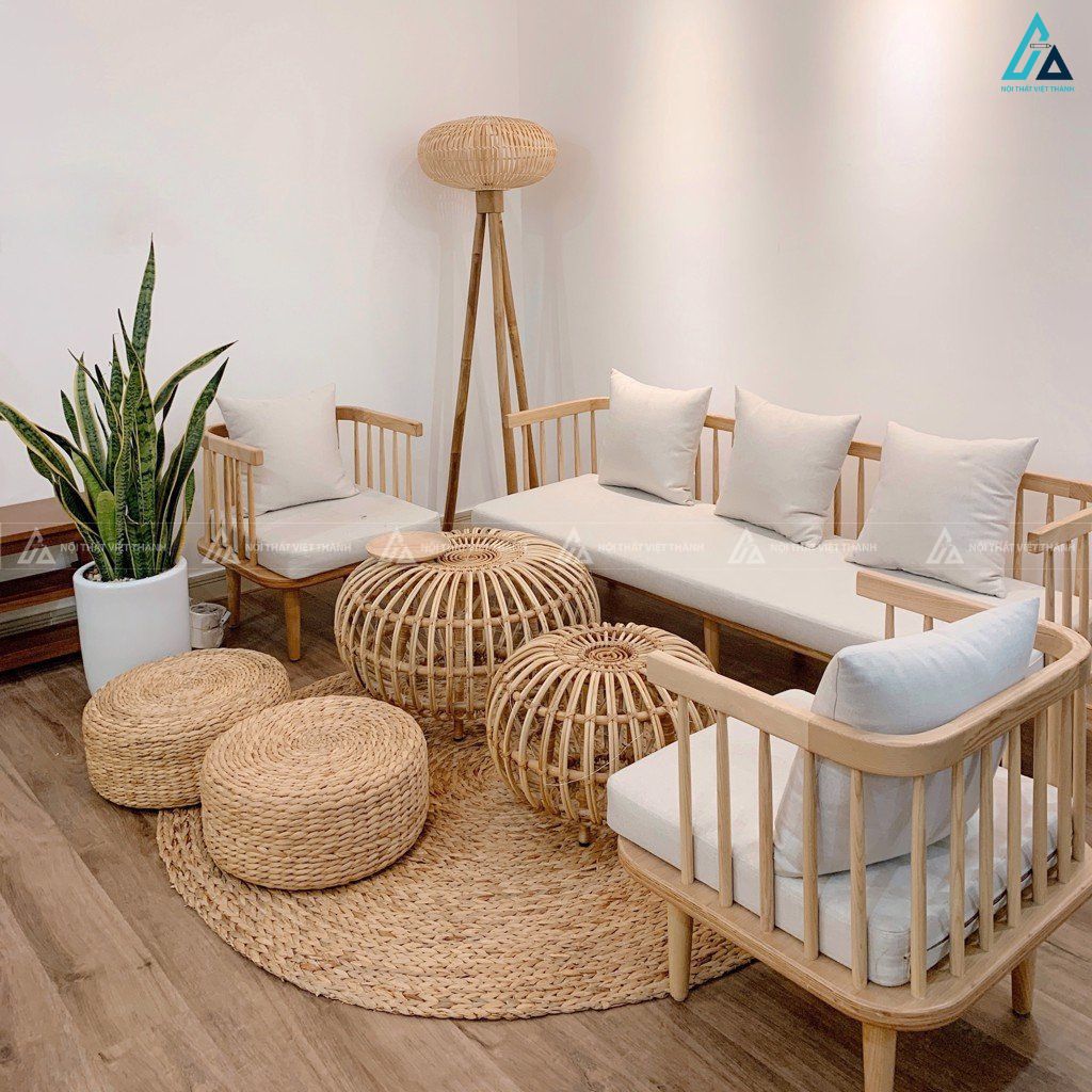 Sofa băng thư giãn thiết kế uốn cong độc đáo cho phòng khách 1