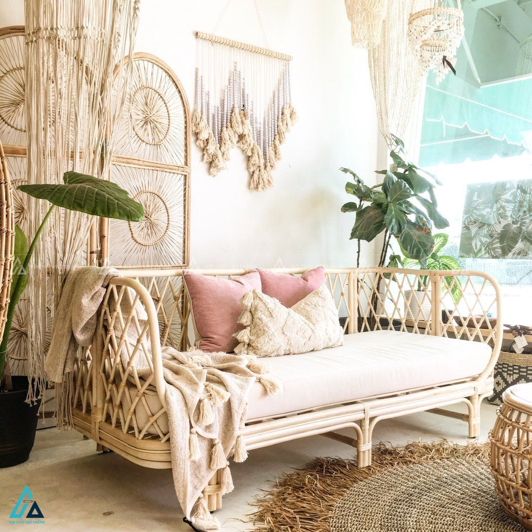Sofa băng thư giãn thiết kế uốn cong độc đáo cho phòng khách 2