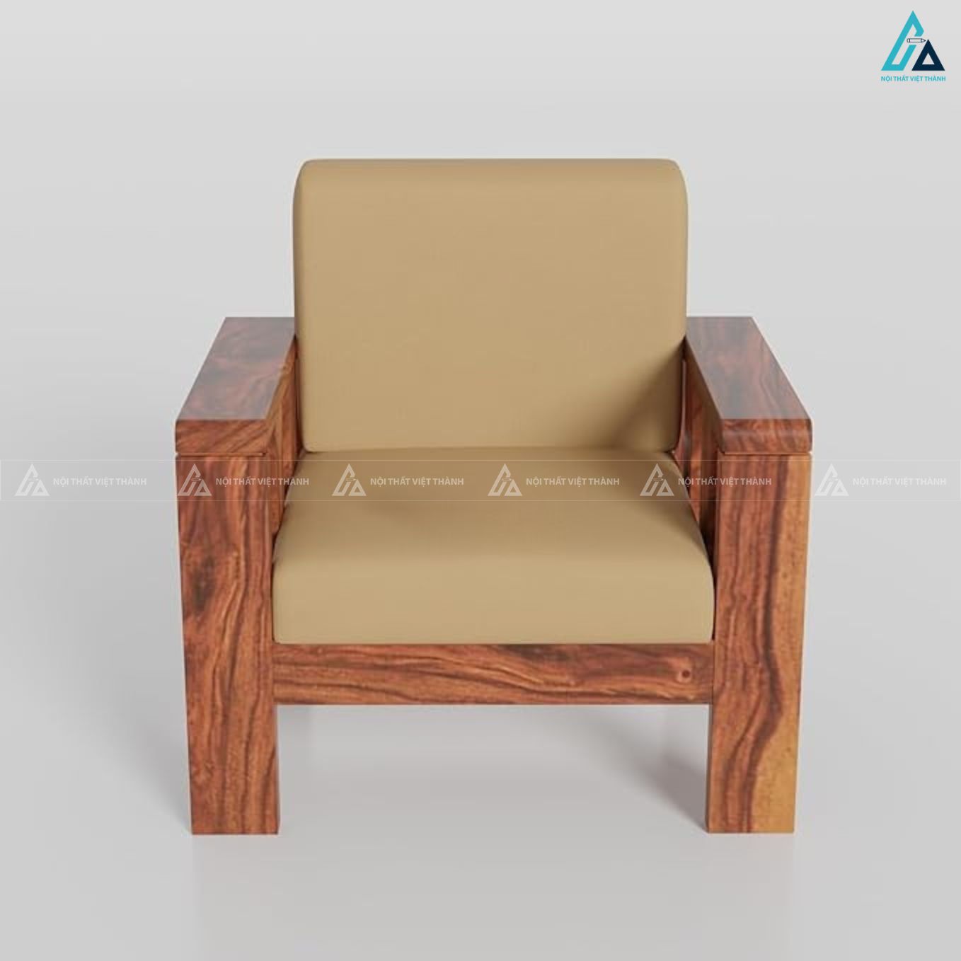 Bộ sofa gỗ 5 chỗ ngồi sang trọng cho phòng khách hiện đại 2