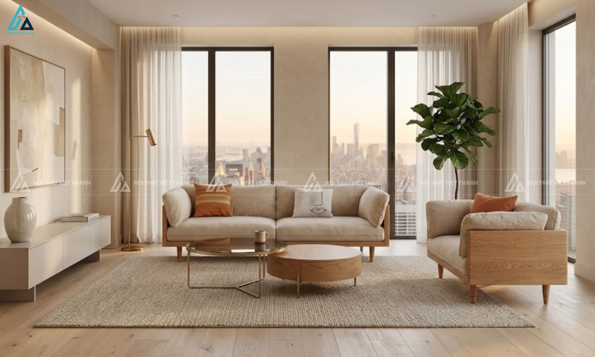Bộ sofa phòng khách hiện đại thiết kế đa năng tiết kiệm diện tích 3