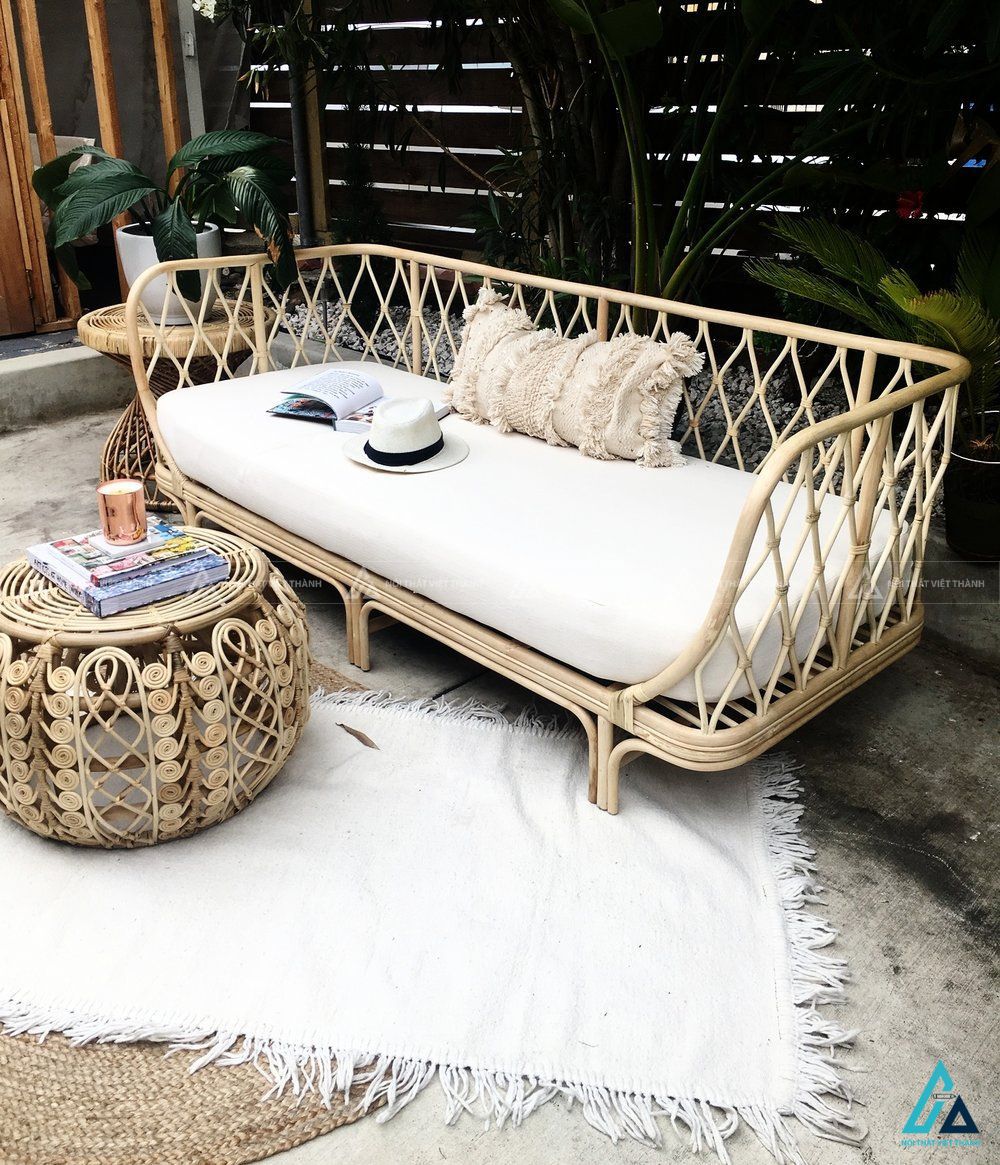 Sofa băng thư giãn thiết kế uốn cong độc đáo cho phòng khách 4