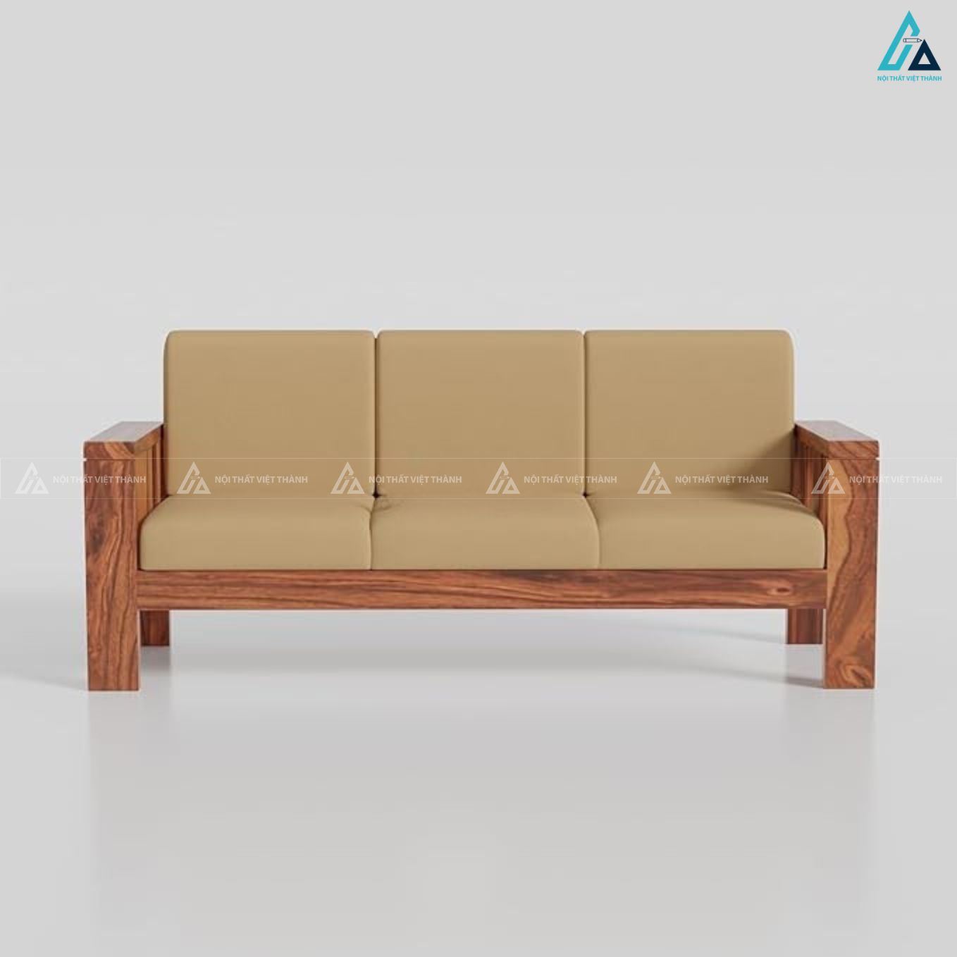 Bộ sofa gỗ 5 chỗ ngồi sang trọng cho phòng khách hiện đại 4