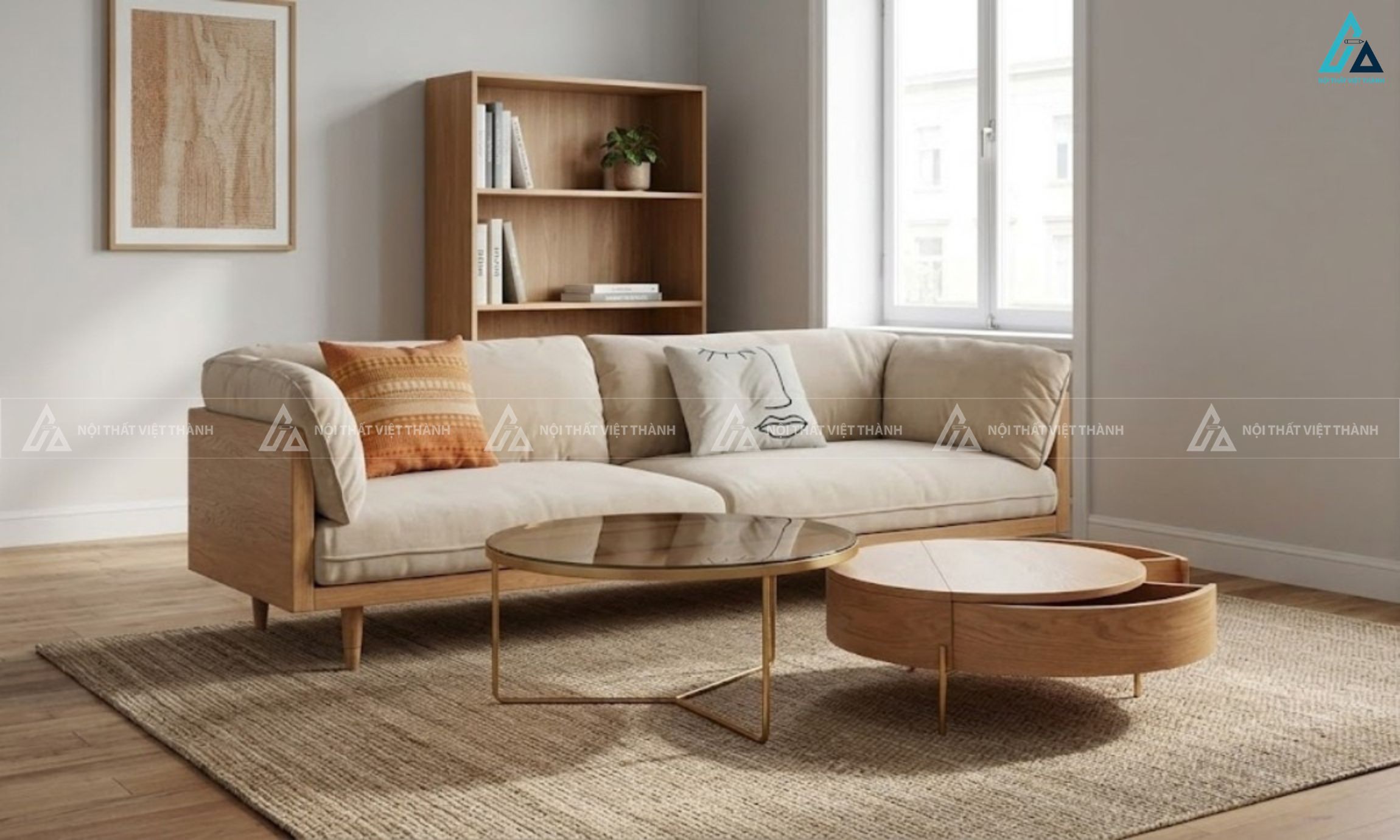 Bộ sofa phòng khách hiện đại thiết kế đa năng tiết kiệm diện tích 4