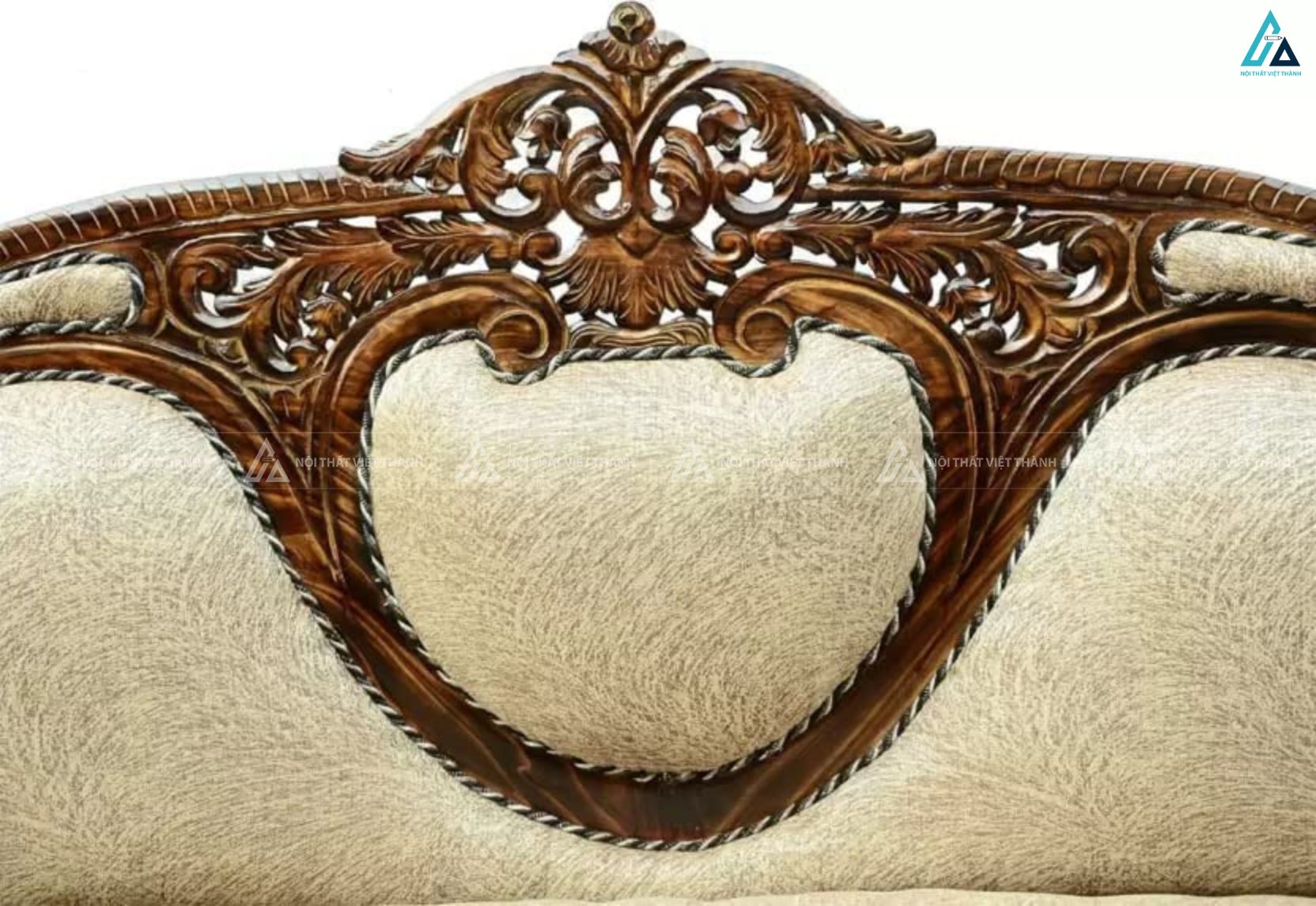 Bộ sofa gỗ chạm khắc nghệ thuật đẳng cấp cho phòng khách hiện đại 5