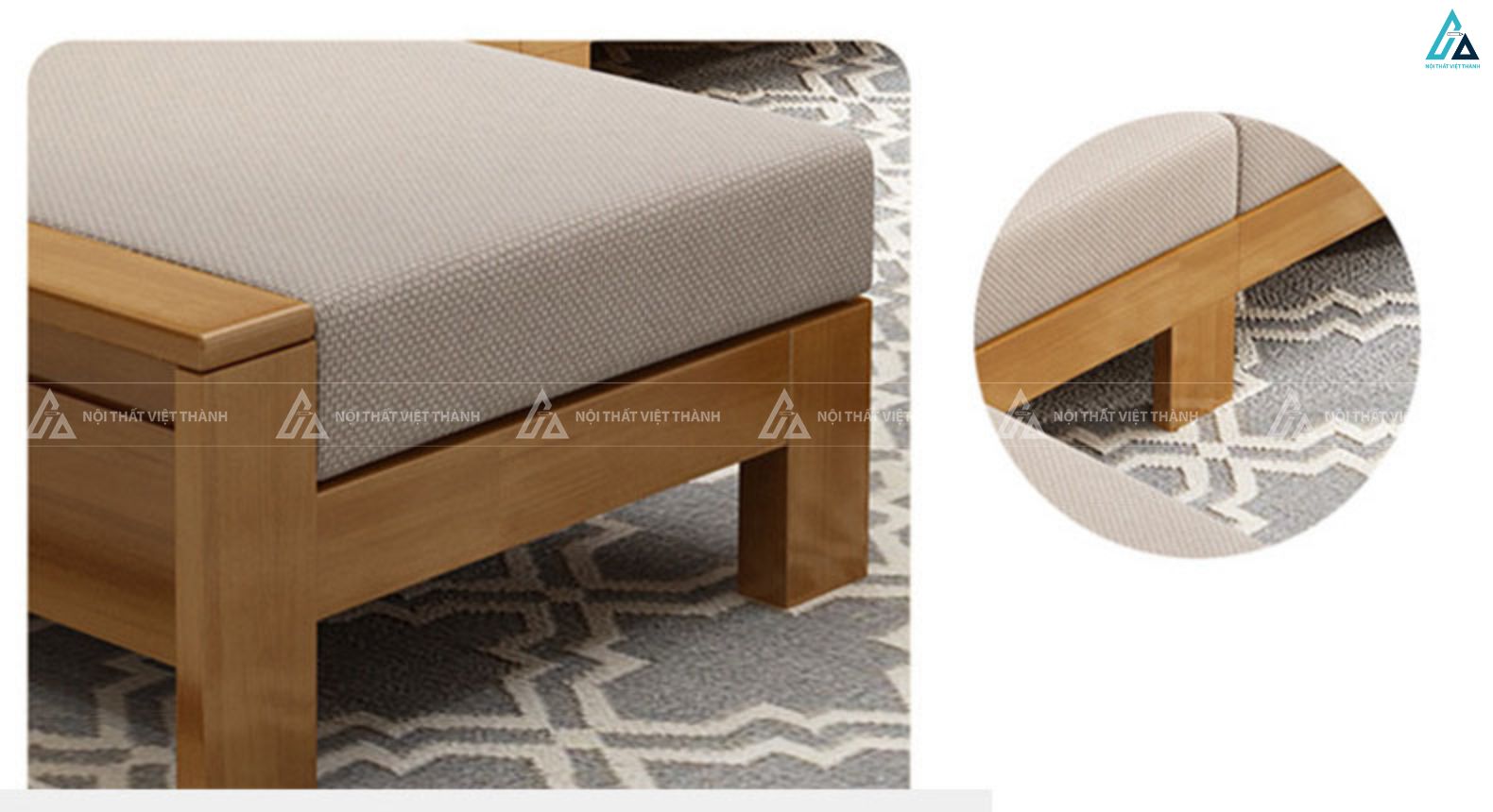 Sofa gỗ phong cách trung hoa thiết kế hiện đại tinh tế cho phòng khách 5