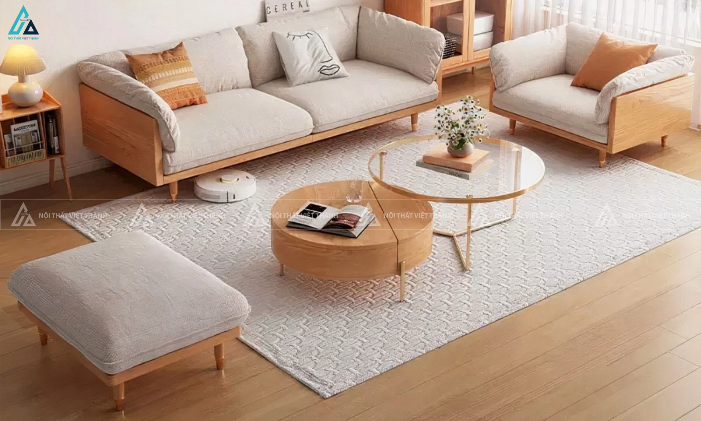 Bộ sofa phòng khách hiện đại thiết kế đa năng tiết kiệm diện tích 6