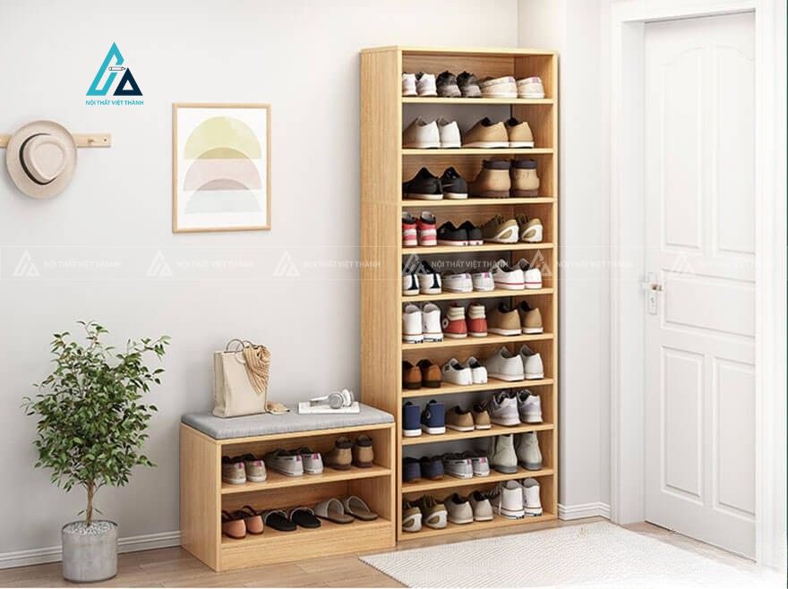 Kệ giày đứng nhiều tầng thiết kế cao tối ưu không gian lưu trữ 1