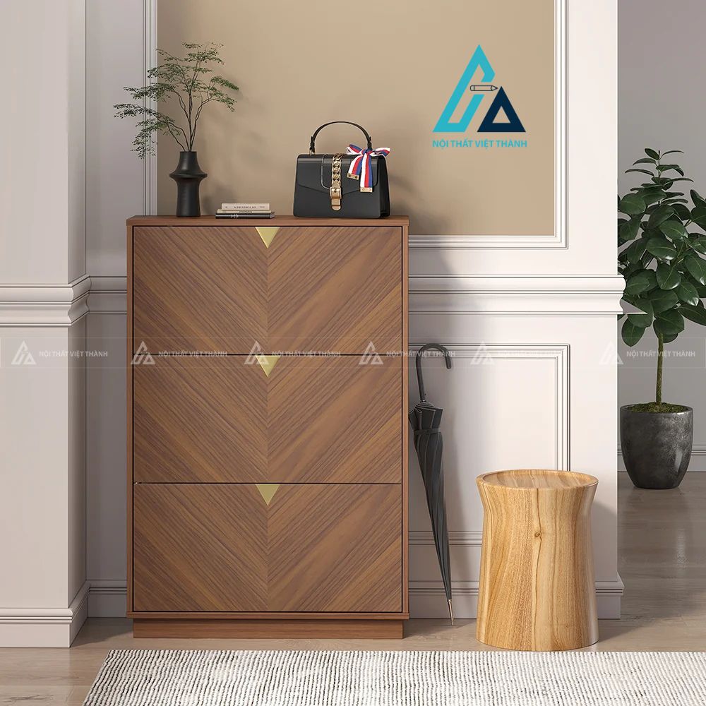 Tủ giày dép thông minh 3 tầng lật thiết kế tiết kiệm diện tích 1
