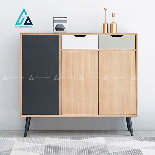 Tủ giày hiện đại thiết kế kết hợp ngăn kéo lưu trữ thông minh 1