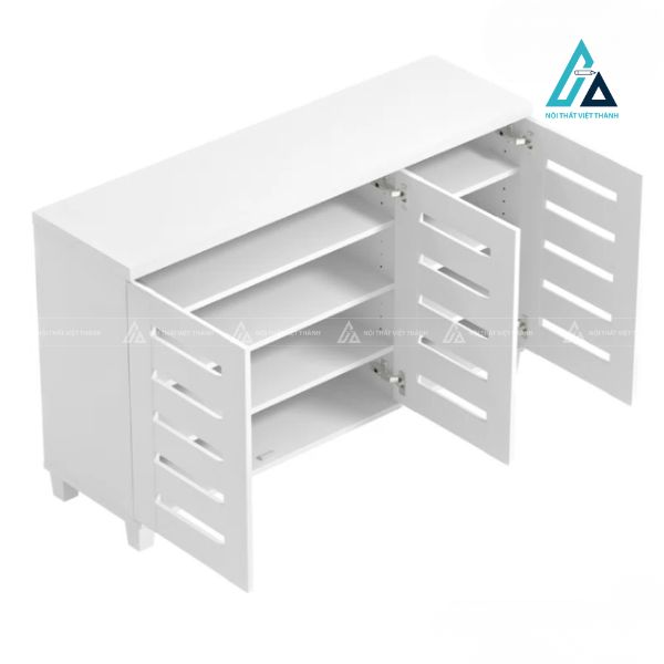 Tủ giày cửa chớp thông thoáng thiết kế hiện đại sang trọng 1