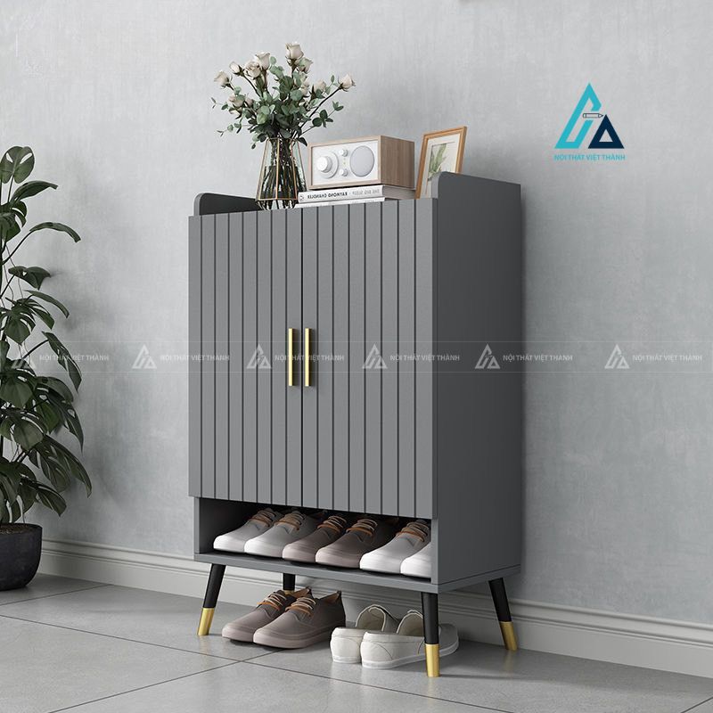 Tủ giày dép thông minh kèm ghế ngồi tiện lợi sang trọng 3