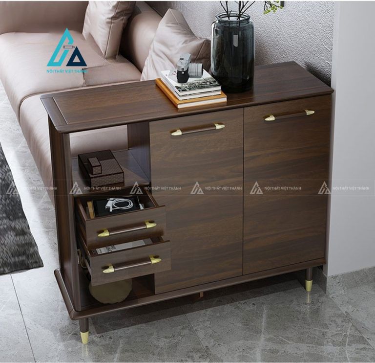 Tủ giày đa năng kết hợp ngăn kéo thông minh sang trọng