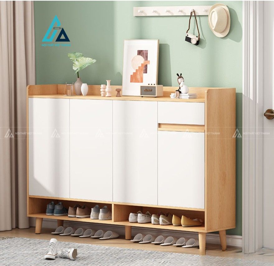 Tủ giày hiện đại thiết kế thanh lịch tối ưu lưu trữ thông minh
