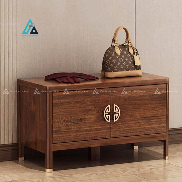 Tủ giày gỗ kết hợp ghế ngồi thông minh tiện lợi tại nhà 3