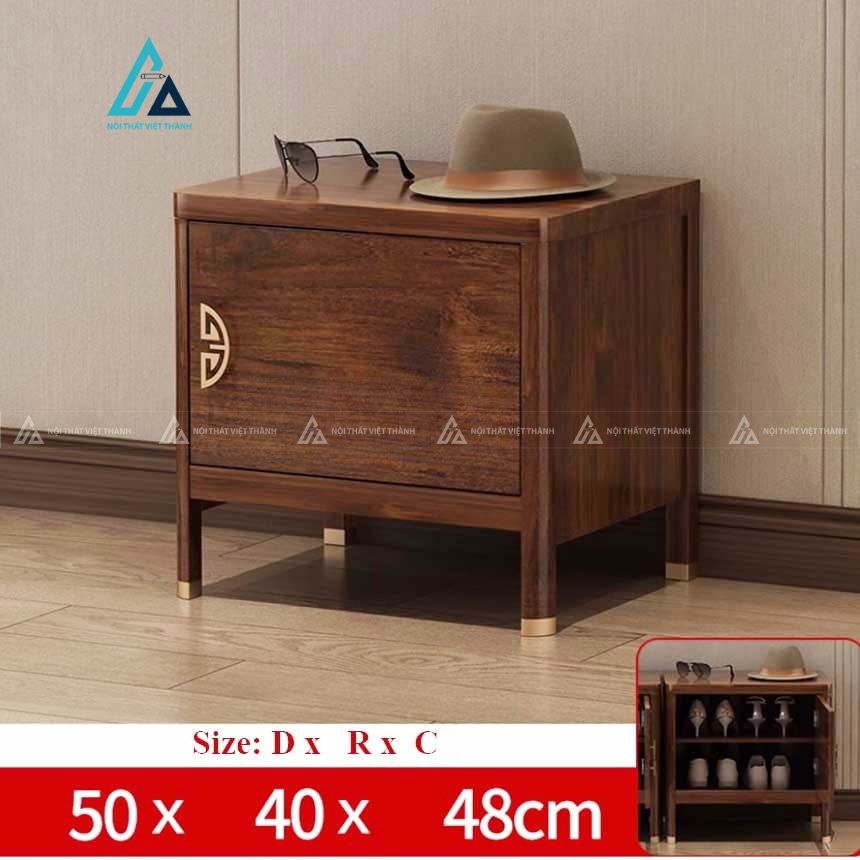 Tủ giày gỗ kết hợp ghế ngồi thông minh tiện lợi tại nhà 4