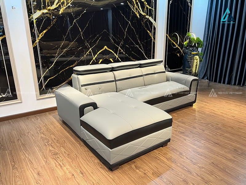 Sofa da góc chữ l chống trầy cao cấp dễ lau chùi 1