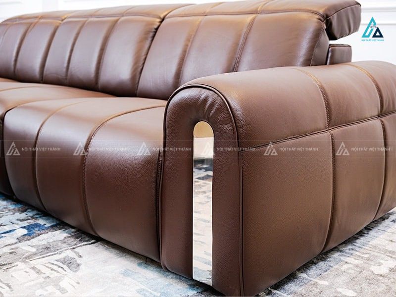 Sofa da băng dài cao cấp chống trầy xước dễ dàng lau chùi 1