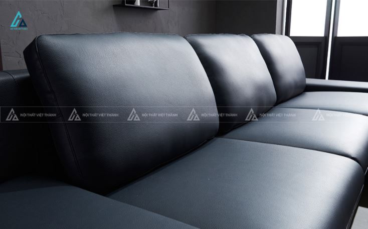Sofa văng da cao cấp thiết kế ba chỗ ngồi hiện đại 1
