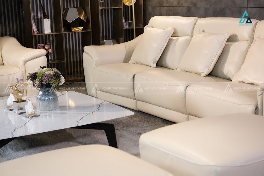 Sofa góc chữ l thông minh tích hợp chức năng thư giãn hiện đại 1