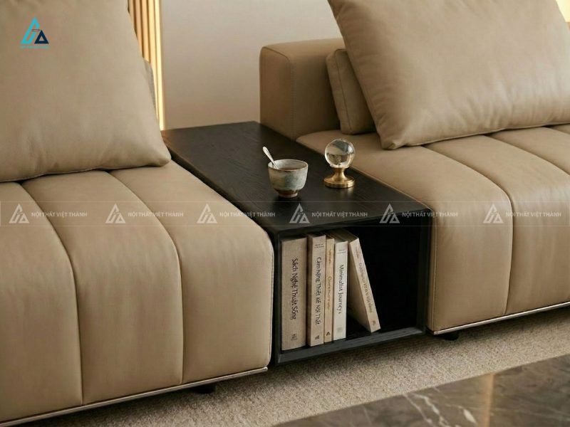 Sofa da cao cấp thiết kế đa năng cho phòng khách hiện đại 2